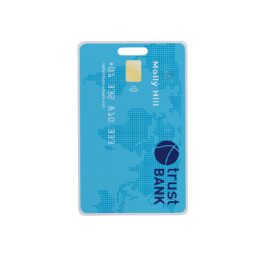 Logotrade promotional products photo of: Findit RCS rplastic ultra-thin finder card rechargeable