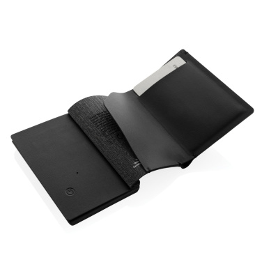 Logotrade promotional merchandise image of: Seekcard RCS rpolyester card wallet with worldwide locating