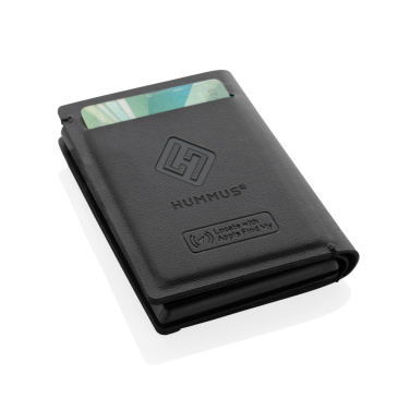 Logo trade promotional gift photo of: Seekcard RCS rpolyester card wallet with worldwide locating