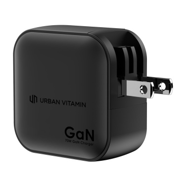 Logo trade business gifts image of: Urban Vitamin Santa Cruz RCS rplastc 70W GAN charger