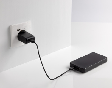 Logotrade promotional products photo of: Boostcore RCS recycled plastic powerbank 10.000mAh USB C