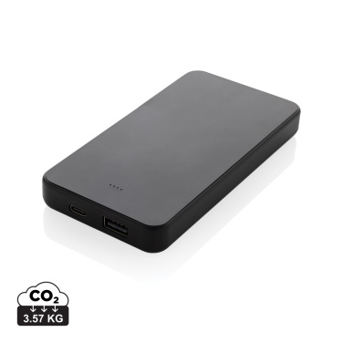 Logo trade promotional item photo of: Boostcore RCS recycled plastic powerbank 10.000mAh USB C