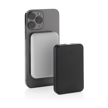 Logotrade corporate gift image of: Stellar RCS recycled plastic 5000 mah 5W magnetic powerbank