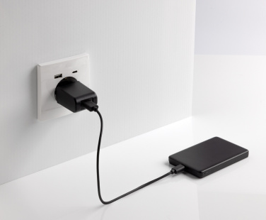 Logotrade promotional product image of: Orion RCS recycled aluminum 5000 mah 5W magnetic powerbank