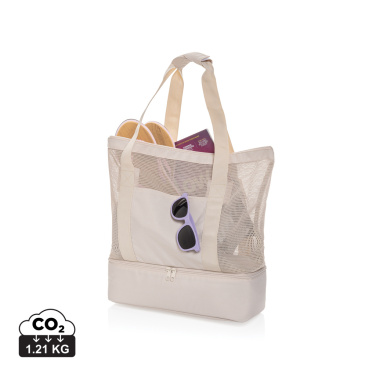 Logo trade corporate gifts image of: Iqlo Aware™ RPET 2-in-1 cooler tote