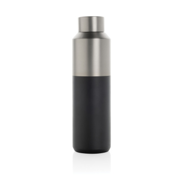 Logotrade corporate gift image of: Fluid RCS certified recycled steel water bottle 600ml
