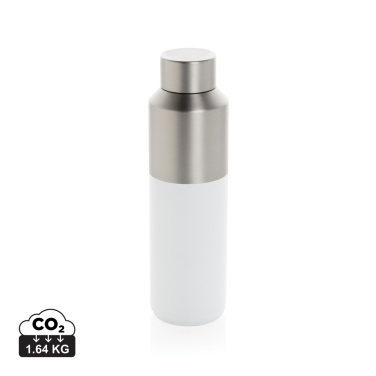 Logo trade promotional products image of: Fluid RCS certified recycled steel water bottle 600ml