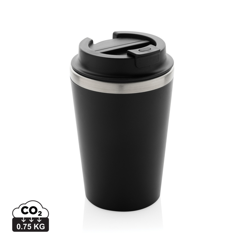 Logo trade promotional gifts picture of: Java RCS recycled double wall tumbler 350ML