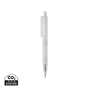 Logotrade promotional giveaway picture of: X3 GRS recycled PC plastic pen frosted