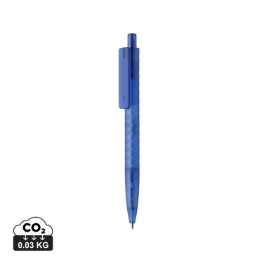 Logotrade promotional product image of: X3 GRS recycled PC plastic pen frosted