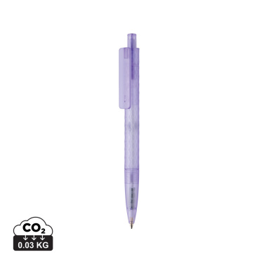 Logotrade promotional items photo of: X3 GRS recycled PC plastic pen frosted
