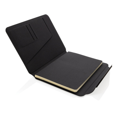 Logotrade promotional gift picture of: Teri AWARE™ RPET and walnut A5 portfolio