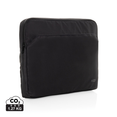 Logo trade promotional products image of: Swiss Peak Aware™ RPET Essential 15.6 inch laptop sleeve
