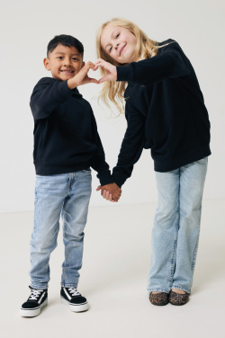Logotrade promotional item picture of: Iqoniq Yengo kids recycled cotton hoodie with sidepockets