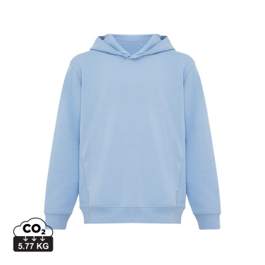 Logotrade promotional item picture of: Iqoniq Yengo kids recycled cotton hoodie with sidepockets