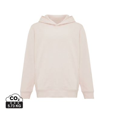 Logotrade promotional merchandise photo of: Iqoniq Yengo kids recycled cotton hoodie with sidepockets