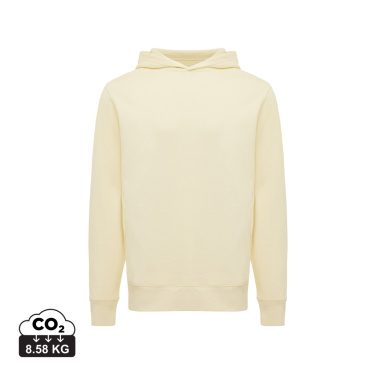 Logo trade promotional merchandise photo of: Iqoniq Yengo recycled cotton hoodie with sidepockets