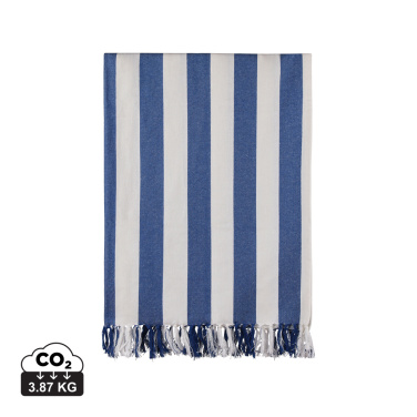Logotrade corporate gift image of: VINGA Ornos GRS recycled cotton hammam towel