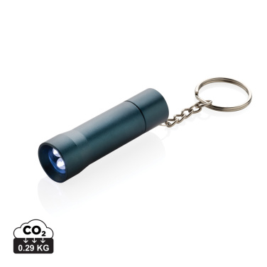 Logotrade promotional gifts photo of: Flash RCS recycled aluminium keychain torch