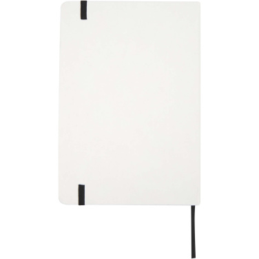 Logo trade promotional merchandise photo of: Holm A5 stone paper hard cover notebook with lined pages