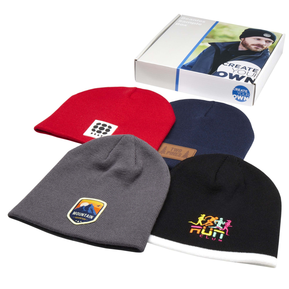Logotrade promotional items photo of: Beanie sample box