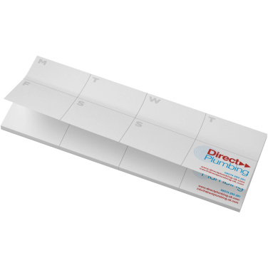 Logo trade corporate gifts picture of: Sticky-Mate® recycled sticky notes with printed planner