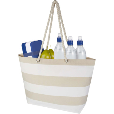 Logotrade promotional merchandise image of: Florida 270 g/m² GRS recycled beach tote bag 18L