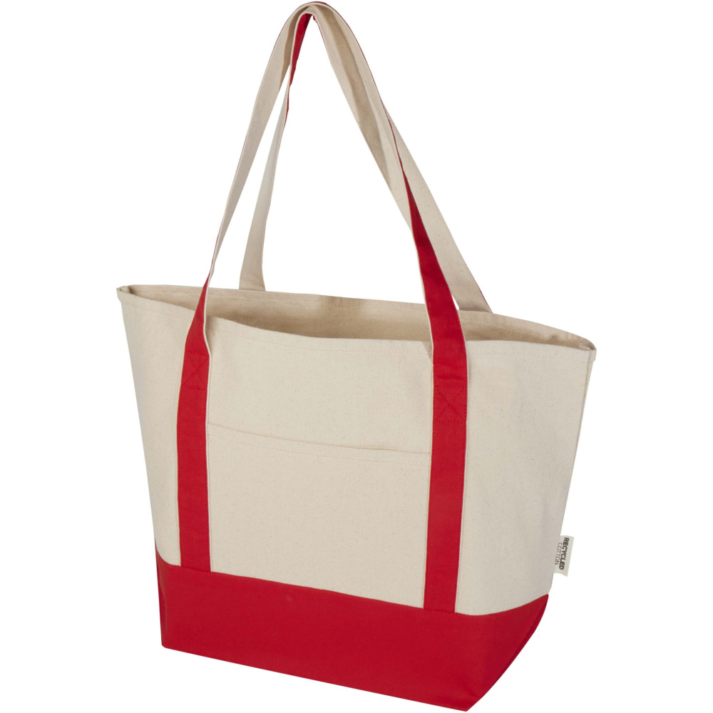 Logo trade promotional giveaways image of: Sam 320 g/m² GRS recycled cotton tote bag