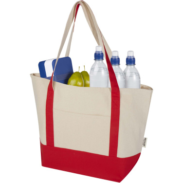 Logotrade promotional merchandise picture of: Sam 320 g/m² GRS recycled cotton tote bag