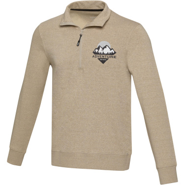 Logotrade corporate gift image of: Tin unisex Aware™ recycled quarter zip sweater