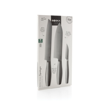 Logo trade promotional giveaways image of: BOSKA Kitchen Knives Copenhagen, set of 3