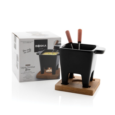 Logo trade promotional gifts image of: BOSKA Tapas Fondue Nero - 300 ml