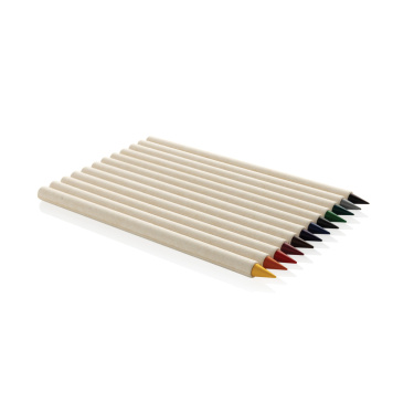 Logo trade promotional merchandise picture of: Micki GRS infinity 12pc coloring pencil set