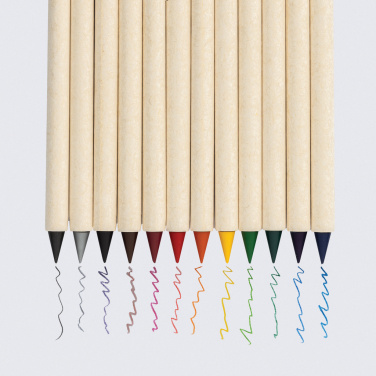 Logotrade promotional giveaways photo of: Micki GRS infinity 12pc coloring pencil set