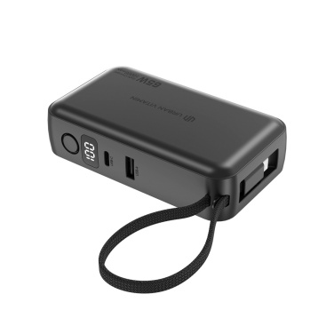 Logotrade promotional product picture of: Urban Vitamin Eureka hybrid GANcharger 10000mah powerbank65W