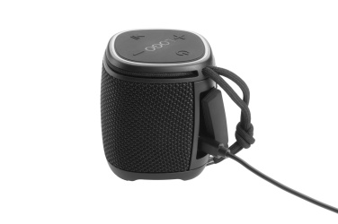 Logo trade promotional product photo of: Bluetooth speaker HERMON Schwarzwolf