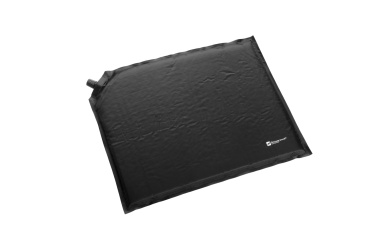Logotrade advertising products photo of: Inflatable cushion ANTERO Schwarzwolf