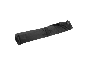 Logo trade advertising product photo of: Inflatable cushion ANTERO Schwarzwolf
