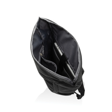 Logotrade promotional product image of: Swiss Peak Aware™ RPET Leonard 15.6 inch laptop backpack