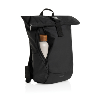 Logotrade promotional merchandise image of: Swiss Peak Aware™ RPET Leonard 15.6 inch laptop backpack