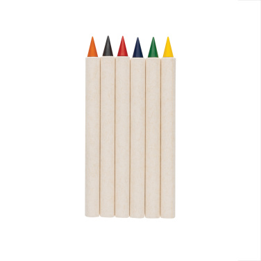 Logotrade promotional merchandise picture of: Micki GRS infinity 6pc colouring pencil set