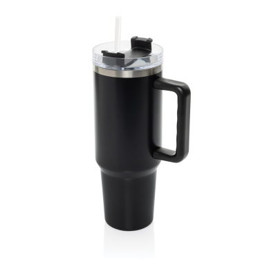 Logotrade promotional items photo of: Stadley RCS recycled steel tumbler 1200ML