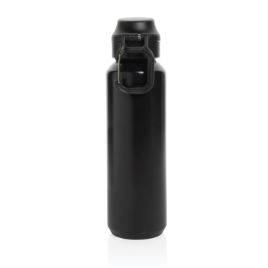 Logo trade promotional item photo of: Via RCS Re-steel lockable sport bottle 600ML