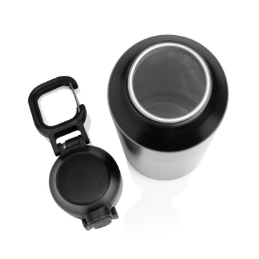 Logo trade promotional items image of: Via RCS Re-steel lockable sport bottle 600ML