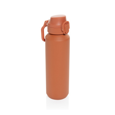 Logo trade business gift photo of: Via RCS Re-steel lockable sport bottle 600ML