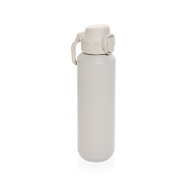 Logo trade promotional gift photo of: Via RCS Re-steel lockable sport bottle 600ML