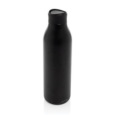 Logo trade promotional merchandise picture of: Avira Alok RCS re-steel 360 waterbottle 600ML
