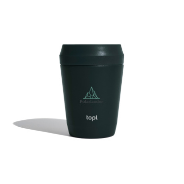 Logotrade promotional items photo of: Topl Recycled Steel To Go Tumbler Patented 360 Lid 235ml