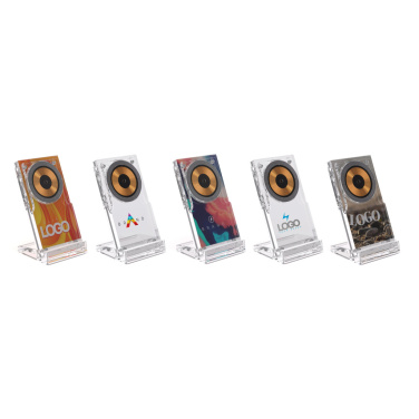 Logo trade advertising products image of: Magcharge 15W magnetic wireless charging stand