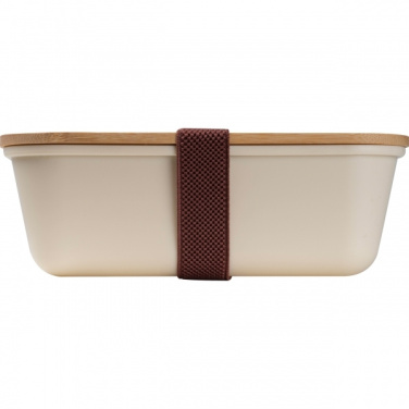 Logo trade promotional merchandise photo of: Set Lunchbox with stainless steel bottle Toronto